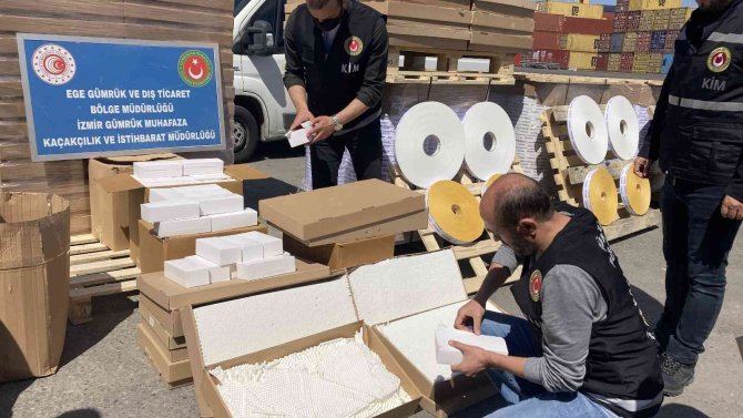 Gümrük Muhafaza Ekiplerinden Kaçak Sigara Üreticilerine Operasyon