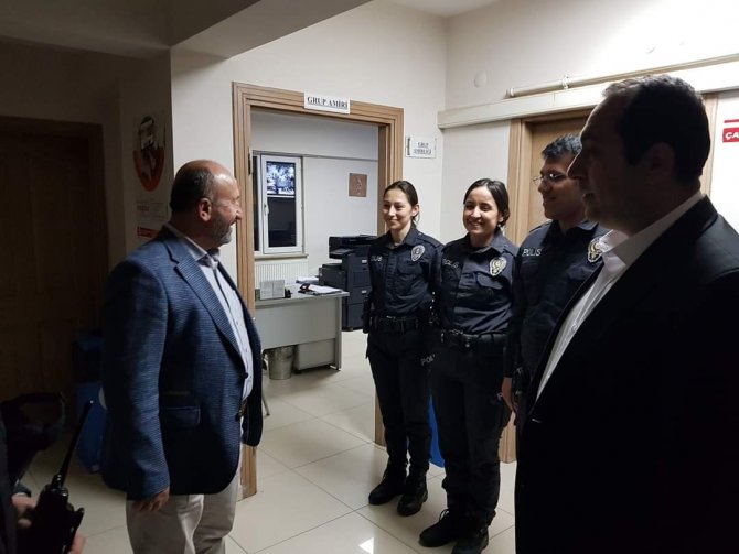 Kavuncu, Polis Haftası’nda Polislerle Buluştu