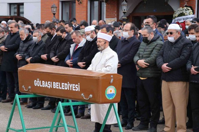 Sayıştay Daire Başkanı İ̇smail Aktaş, Son Yolculuğuna Uğurlandı