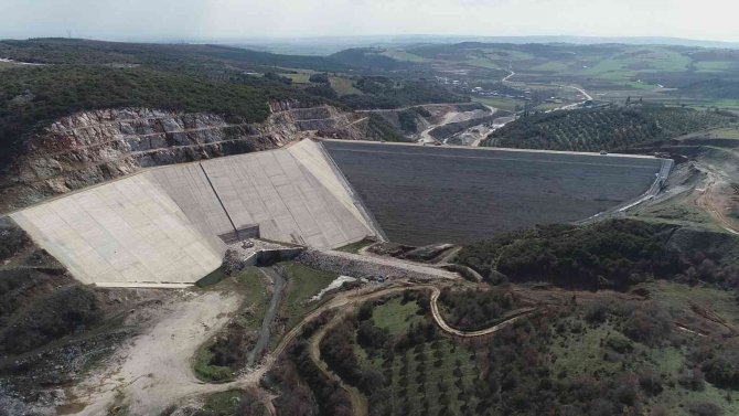 Karacabey Yeşildere Barajında Sona Doğru