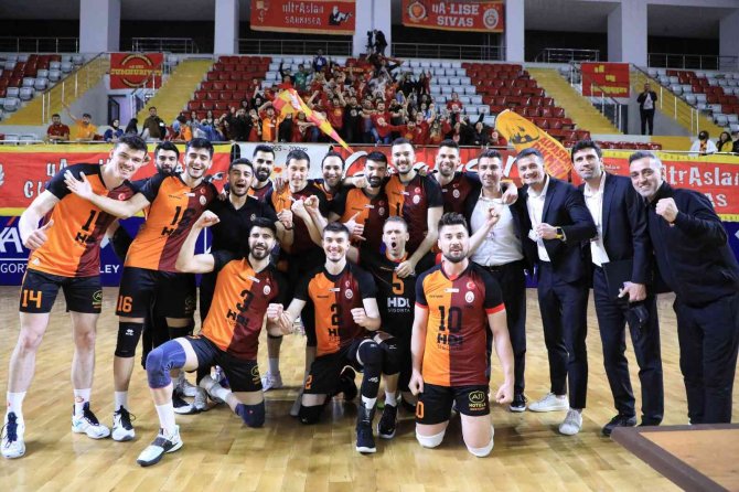 Erkekler Kupa Voley’de İkinci Finalist Galatasaray Oldu