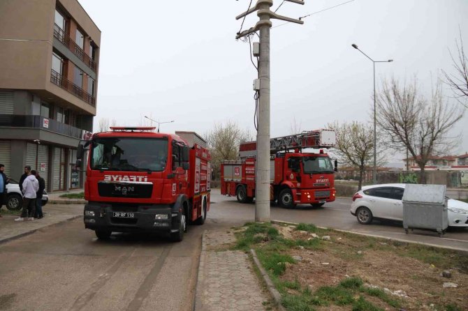 Eskişehir’de Yangın Paniği