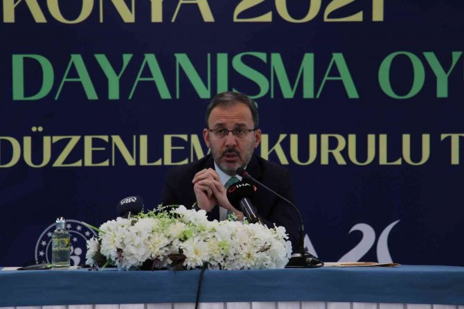 5. İ̇slami Dayanışma Oyunları Öncesi Düzenlenen Toplantıya Bakan Kasapoğlu Başkanlık Etti
