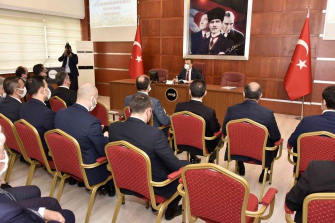 Gümüşhane’de İ̇l Koordinasyon Kurulu Toplantısı Yapıldı