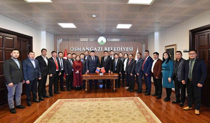 Osmangazi’ye Moğolistan’dan Kardeş Şehir