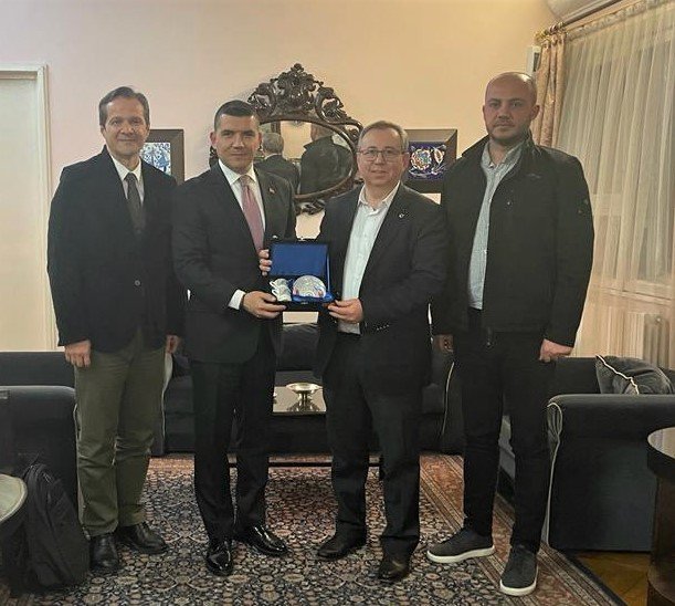 Rektör Tabakoğlu Beraberindeki Heyet İle Köstence’de Temaslarda Bulundu