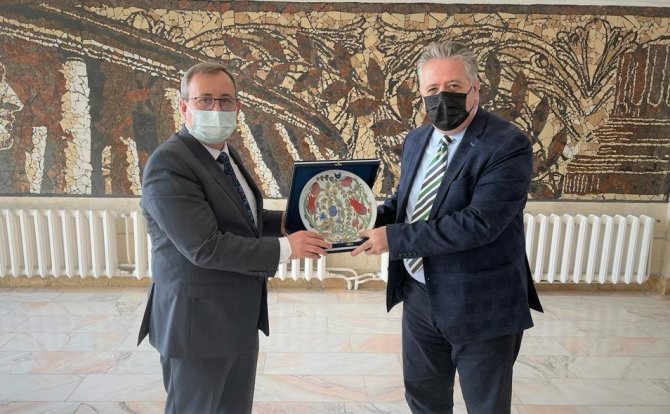 Rektör Tabakoğlu, Romanya Köstence Ovidius Üniversitesi’ni Ziyaret Etti