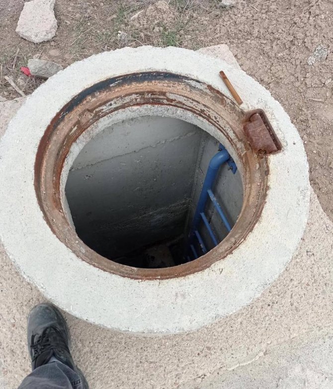 İ̇çme Suyu Hattındaki Rögar Kapaklarını Çaldılar