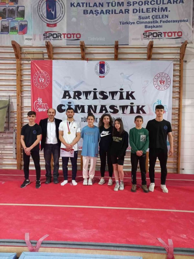 Kayserili Cimnastikçi Türkiye Şampiyonu Oldu