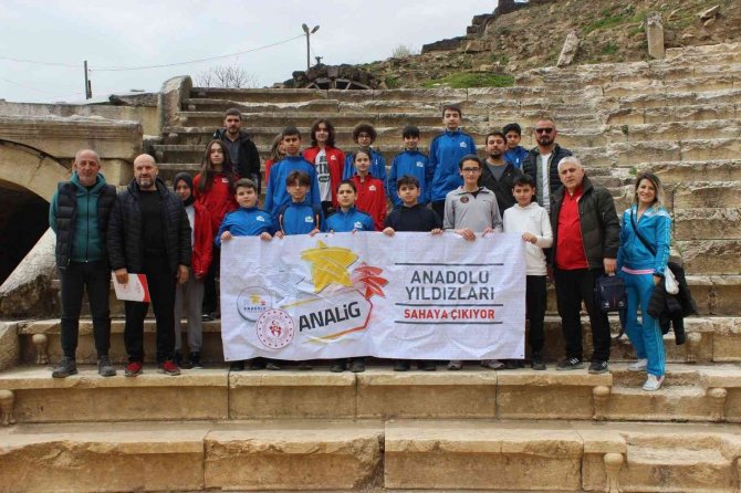 Sporcular Antik Kenti İnceledi