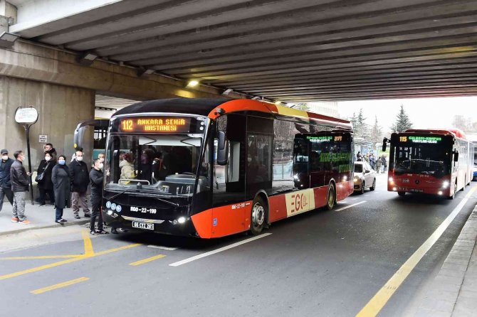 Ankara Büyükşehir’in Elektrikli Otobüsleri Tam Not Aldı