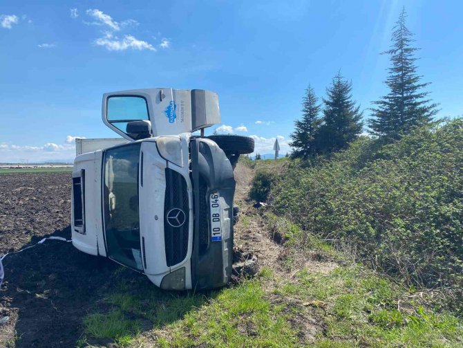 Bandırma’da Trafik Kazasında Bir Kişi Yaralandı