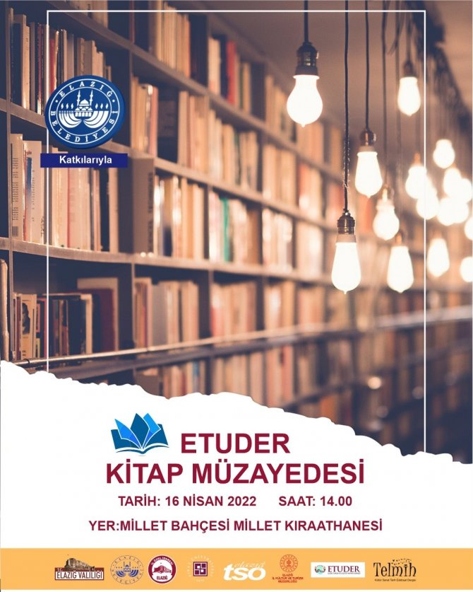Elazığ’da Kitap Müzayedesi Gerçekleştirilecek