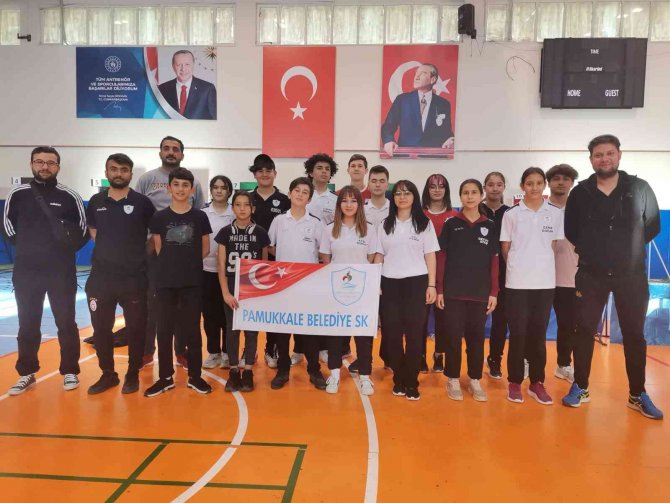 Pamukkale’den 3 Sporcu Milli Takım Vizesini Aldı