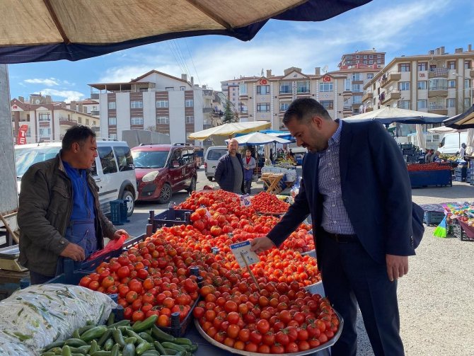 Pursaklar’da Pazar Yerleri Denetim Altında