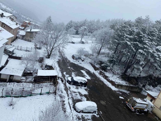 Ordu’da Kar Kalınlığı 5 Santime Ulaştı