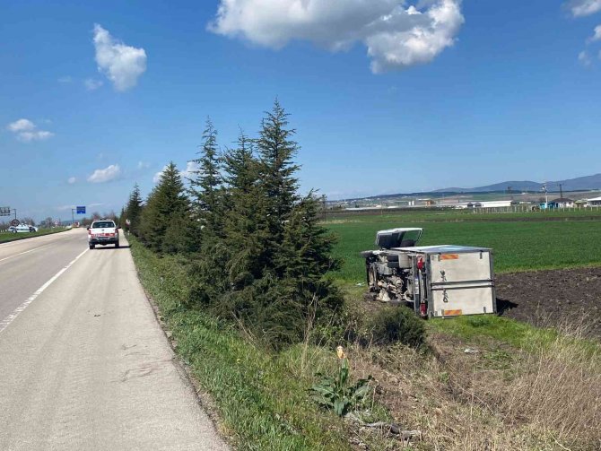 Bandırma’da Trafik Kazasında Bir Kişi Yaralandı