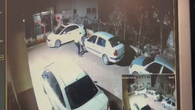 Jet Lastik Canavarı Güvenlik Kamerasında