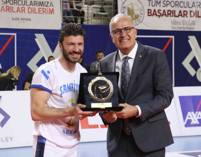 Erkekler Axa Sigorta Kupa Voley’de Ödüller Sahiplerini Buldu