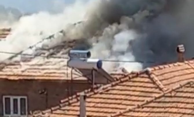 Aydın’da Çıkan Yangında Ev Kullanılamaz Hale Geldi
