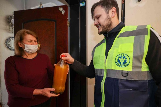 Buca’da 1 Yılda 4 Bin 412 Litre Atık Yağ Toplandı
