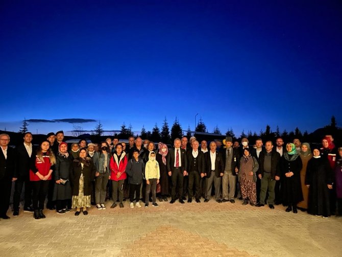 Burdur’da Şehit Yakınları Ve Gaziler İftarda Bir Araya Geldi