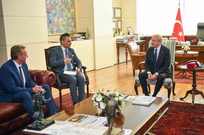 Chp Genel Başkanı Kılıçdaroğlu, Abd Büyükelçisi Flake İle Görüştü