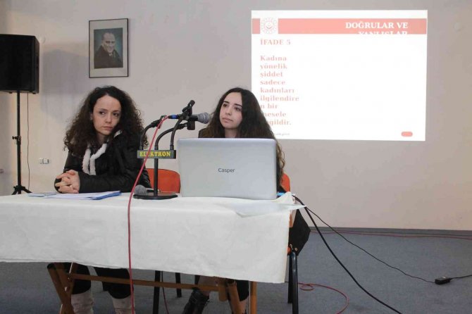 Manyaslı Muhtarlara Kadına Yönelik Şiddet İle Mücadele Semineri