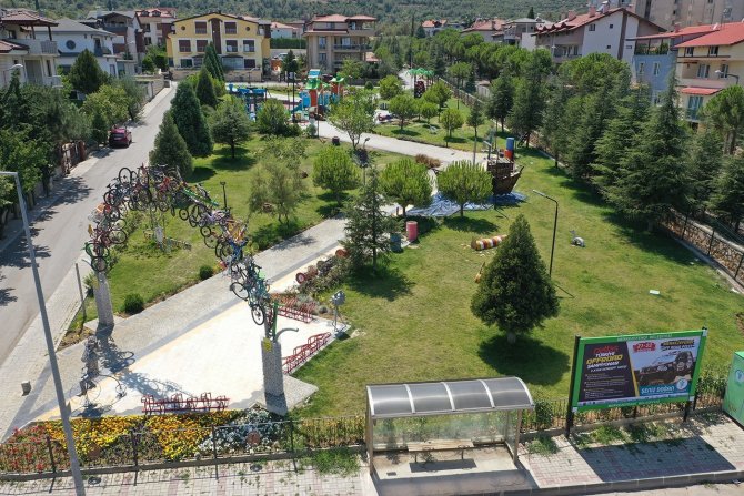 Merkezefendi’de Çocuklar İçin Geri Dönüşüm Parkı Tamamlandı