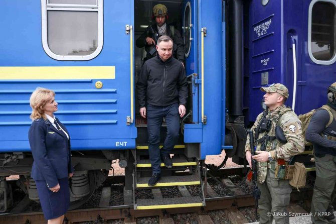 Polonya, Estonya, Letonya Ve Litvanya Liderleri Kiev’de
