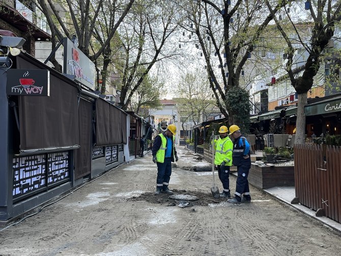 Kafeler Sokağı Yenilenen Yüzüyle Bölgeye Değer Katacak