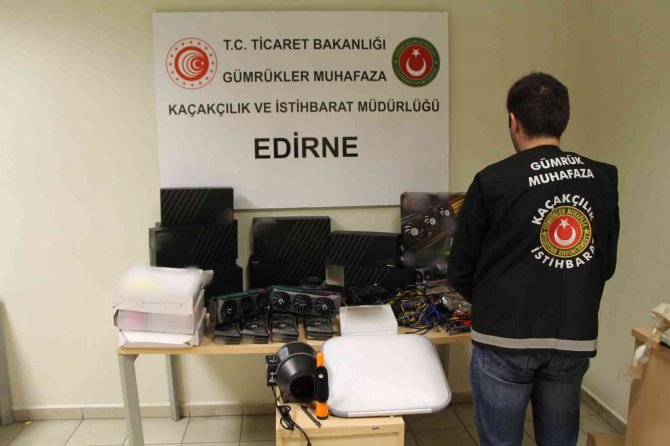Kapıkule Gümrük Kapısı’nda 23 Milyon Tl Değerinde Kaçak Eşya Ele Geçirildi