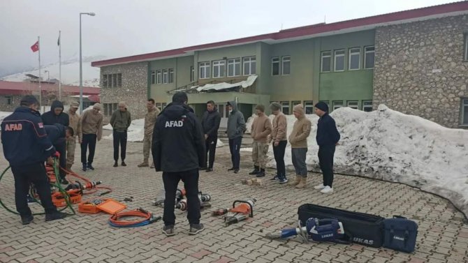 Afad’dan Jandarmaya Kurtarma Eğitimi