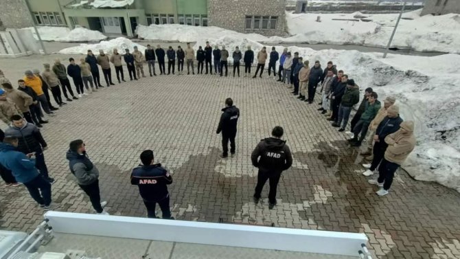 Afad’dan Jandarmaya Kurtarma Eğitimi