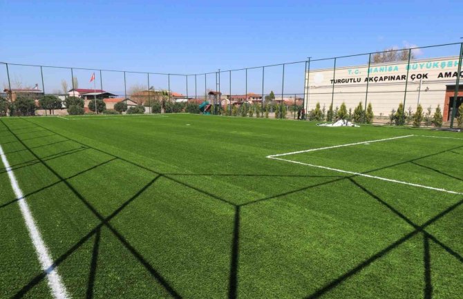 Turgutlu Belediyesinden Kırsal Mahallelere Yeni Spor Alanları