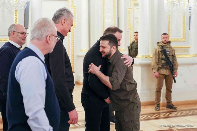 Ukrayna, Polonya, Estonya, Letonya Ve Litvanya’dan Rusya’ya Karşı “Birlik” Mesajı