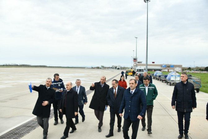 Samsun’da Teknofest 2022 Hazırlıkları: Çalışmalar Yerinde İncelendi