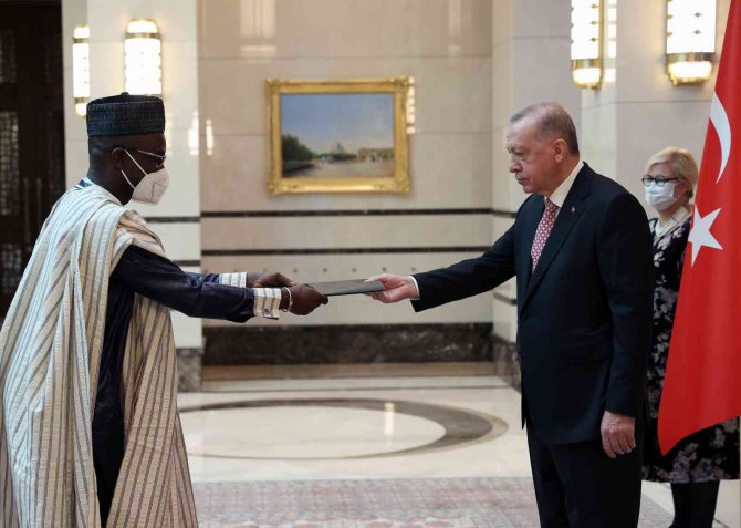 Cumhurbaşkanı Erdoğan, Mali Büyükelçisi Coulibaly’yi Kabul Etti