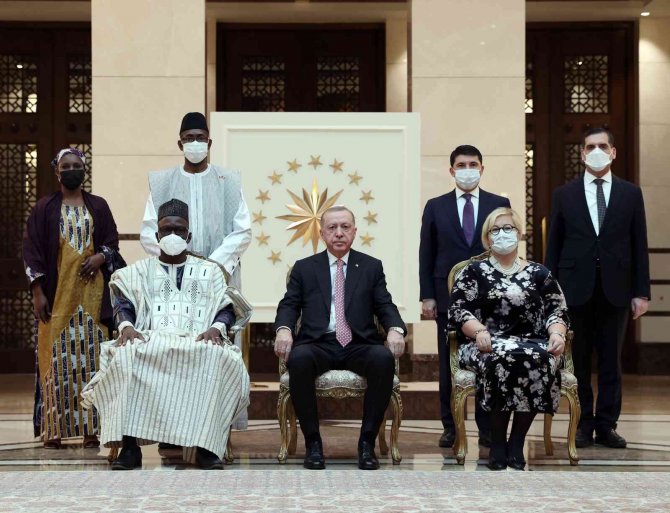 Cumhurbaşkanı Erdoğan, Mali Büyükelçisi Coulibaly’yi Kabul Etti