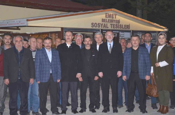 Emet’te Cumhur İ̇ttifakı İftarda Buluştu