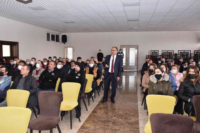 Orman İşçilerine “İ̇ş Sağlığı Ve Güvenliği Eğitimi” Verildi