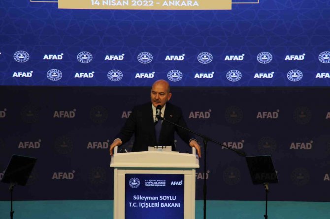 İ̇çişleri Bakanı Soylu: “(Afad Eğitimleri) Yoğun Bir Çalışmayla 56 Milyon 600 Bin Kişiye Ulaşarak Geçen Seneyi Kapattık”