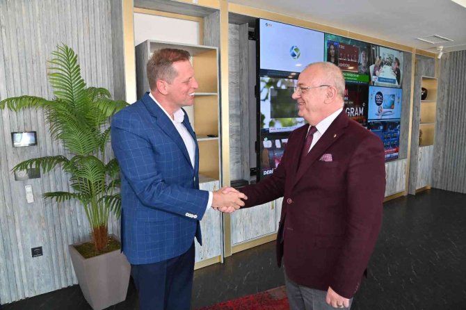 Özkasap’tan Başkan Ergün’e İhracat Bilgilendirmesi