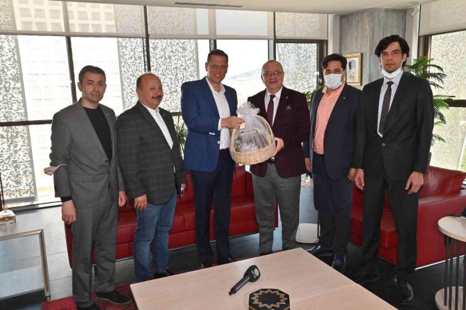 Özkasap’tan Başkan Ergün’e İhracat Bilgilendirmesi