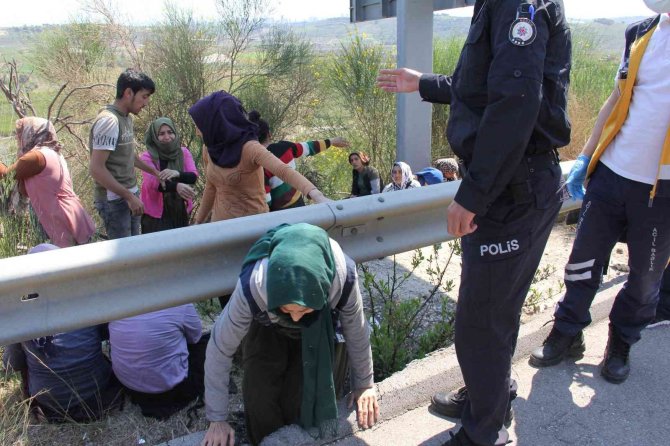 Mersin’de Otobanda Zincirleme Kaza: 1’i Ağır 7 Yaralı