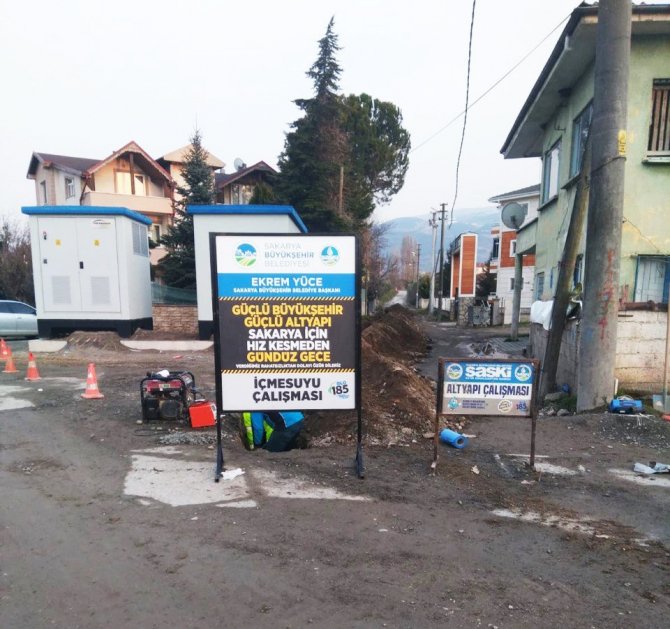 Sakarya Büyükşehir’den Şehrin Güneyinde Yoğun Mesai