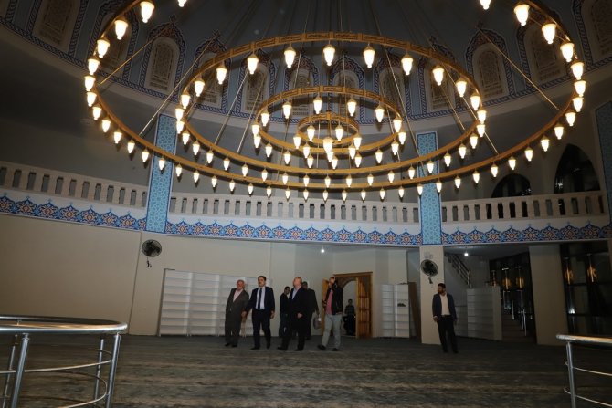 Kaymakam Tunç, Yapımı Tamamlanan Camiyi Yerinde İnceledi