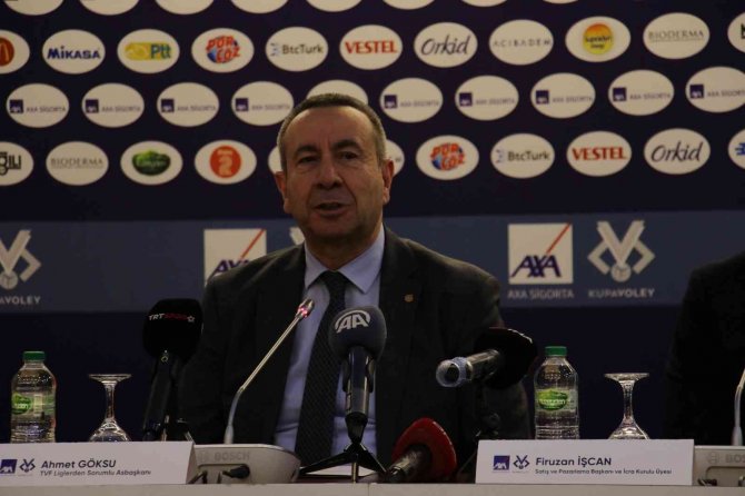 Axa Sigorta Kupa Voley Kadınlar Final’i İçin Basın Toplantısı Gerçekleştirildi