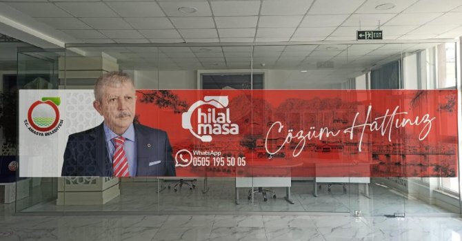 Amasya’da Halkın Talepleri ‘Hilal Masa’ İle Çözülüyor