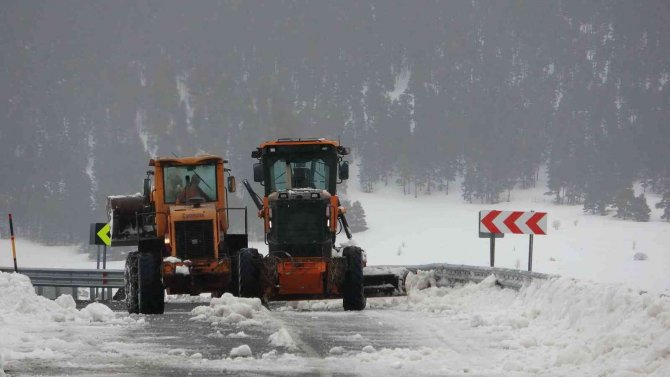 4 Aydır Kardan Kapalı Yol Ulaşıma Açıldı